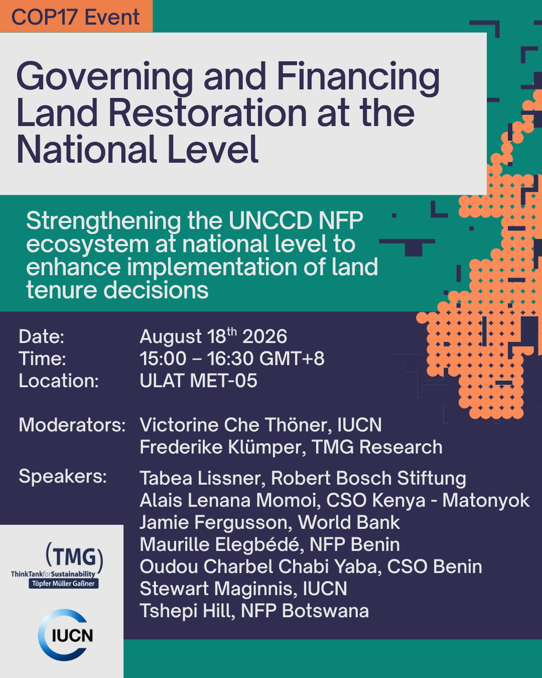 Governing and Financing Land Restoration at the National Level