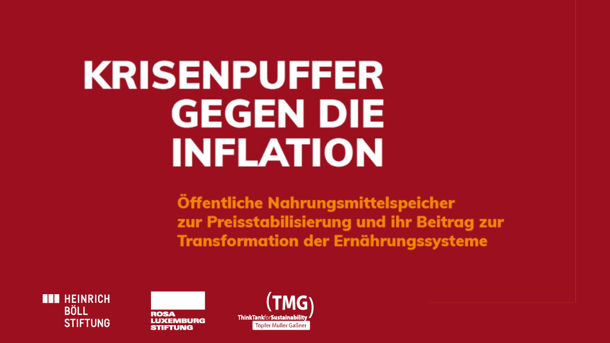 Medienresonanz zu "Krisenpuffer gegen die Inflation"