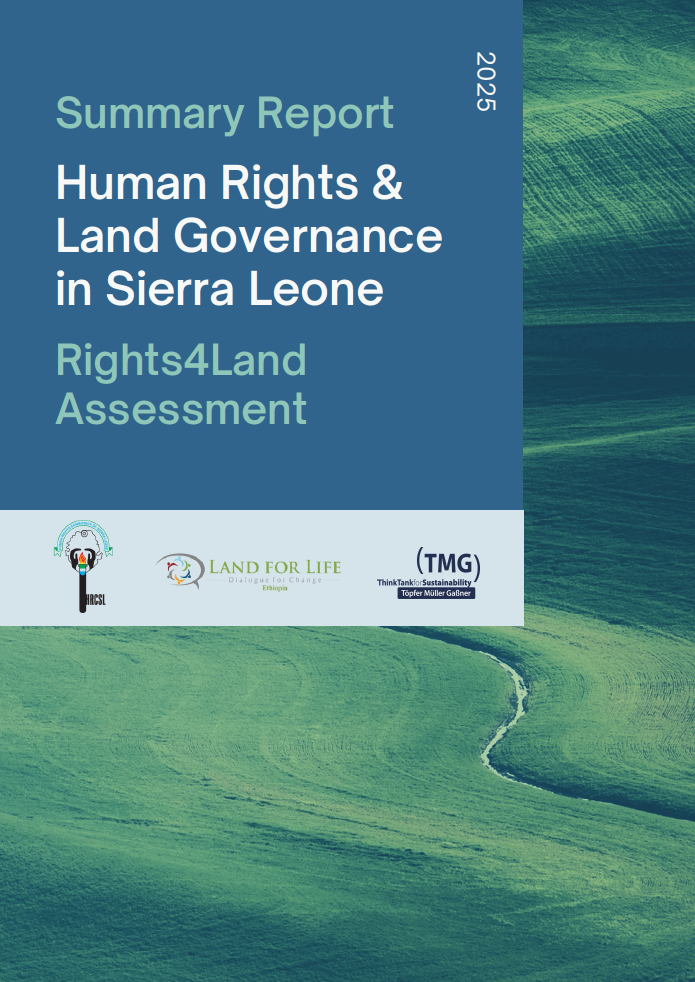 Summary Report: Human Rights & Land Governance in Sierra Leone - Rights4Land Assessment